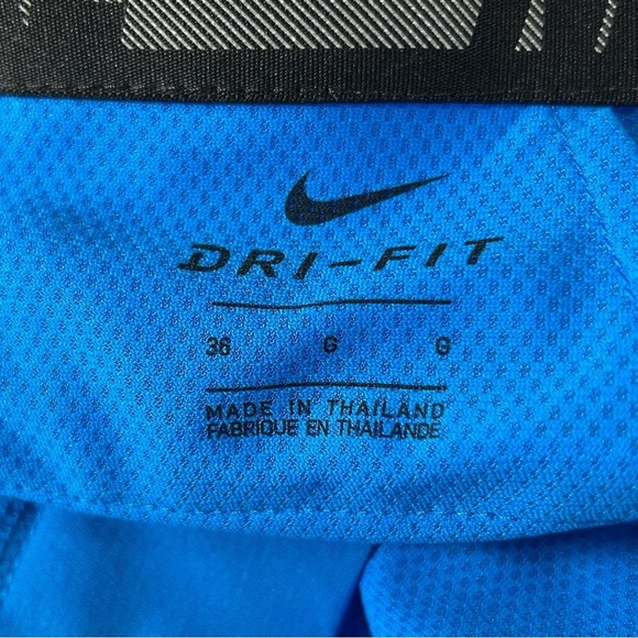 NIKE Shorts Men's Dri-Fit Blue Size 36 Golf Sporty Athletics - Picture 2 of 8